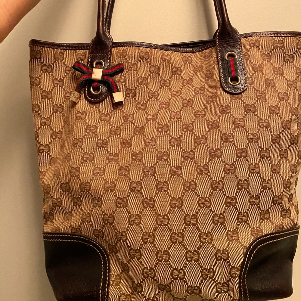 Gucci Princy Medium GG Fabric tote